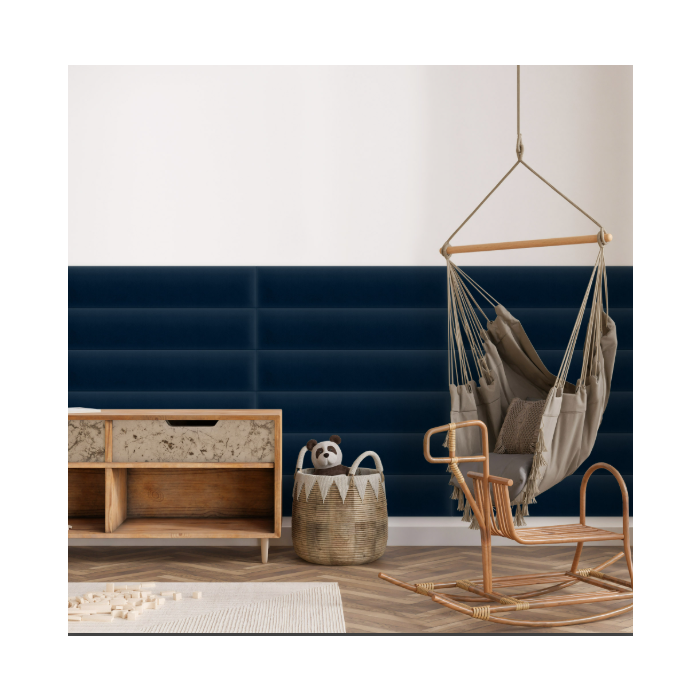 Polsterpaneel Magic Velvet Granatblau